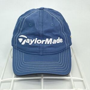 TaylorMade RBZ 1R Embroidered Blue Strap Back Golf Hat 100% Cotton (H15)
